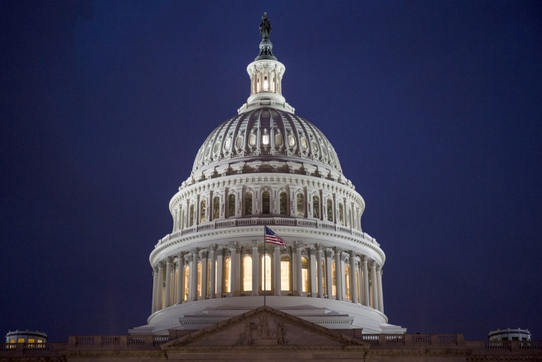 Image: Senators Debate Health Care Bill On Capitol Hill