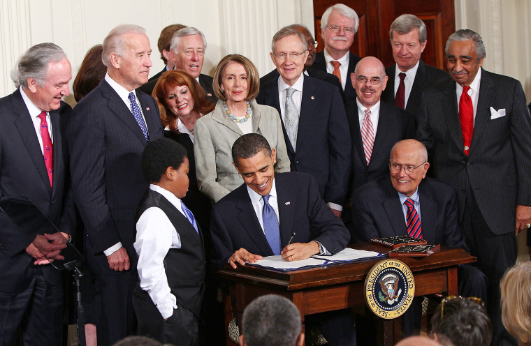 Image: President Obama Signs Health Care Reform Bill