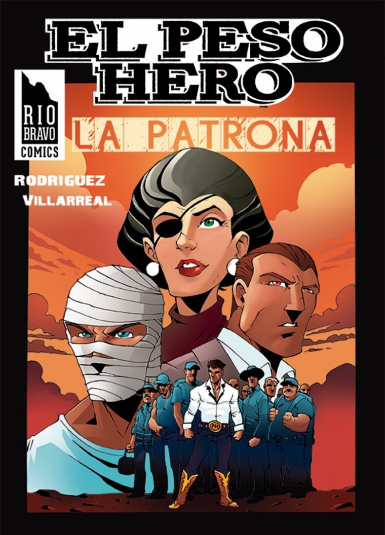 An upcoming edition of El Peso Hero includes a closer look at character La Patrona, who comic creator Hector Rodriguez III said was inspired by a telenovela.