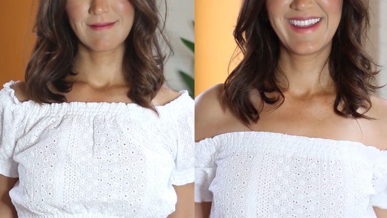 How to make off-the-shoulder tops stay in place