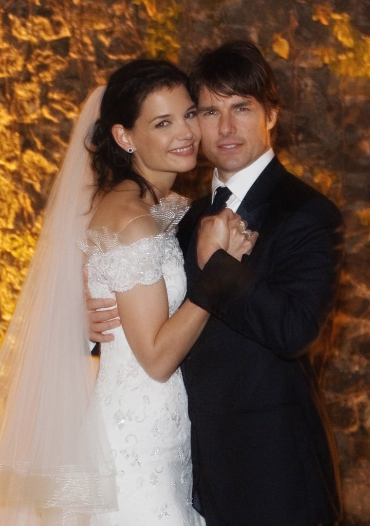 Tom Cruise And Katie Holmes - Wedding Day