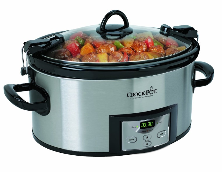 Elite 2-Quart Turquoise Oval Slow Cooker at