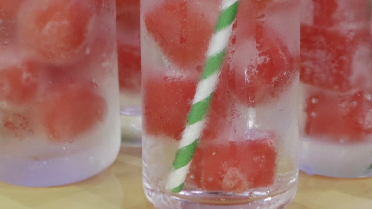 Watermelon Ice Cubes