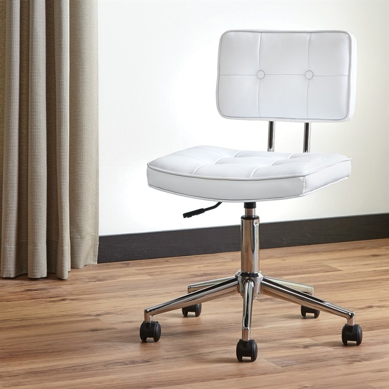 White office chair