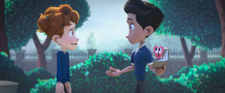 Film still from "In a Heartbeat"