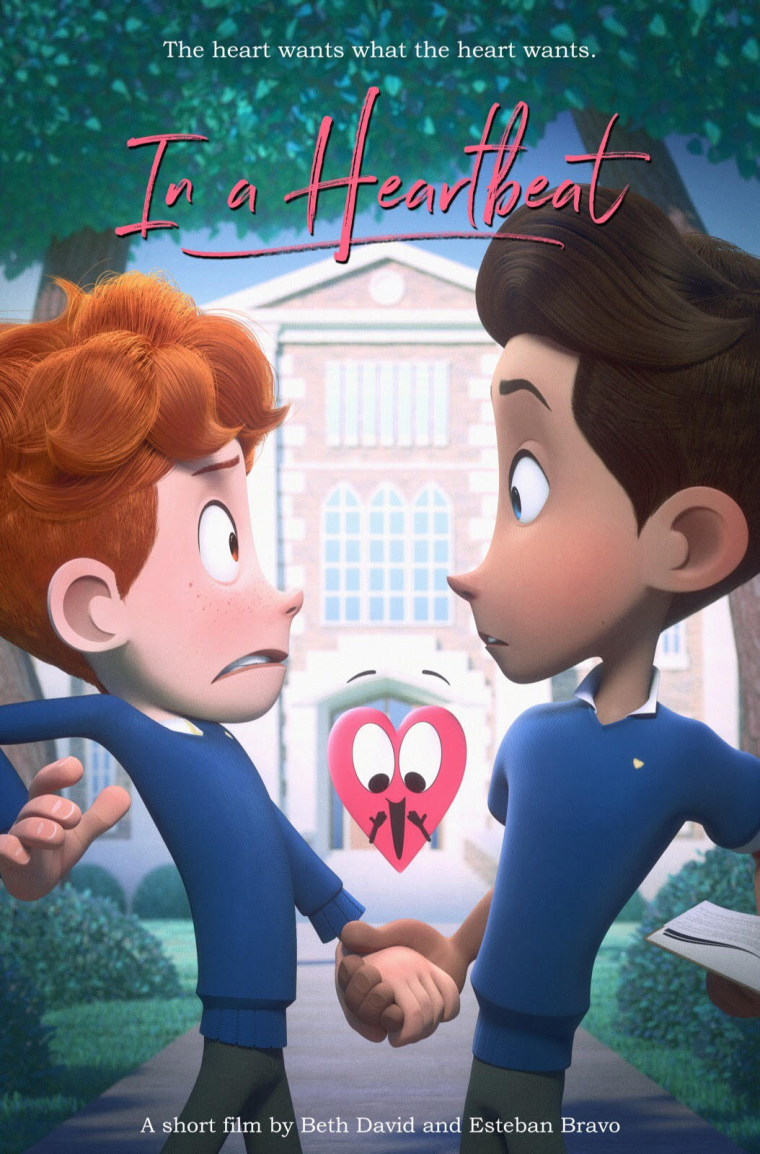 Film poster for "In a Heartbeat"