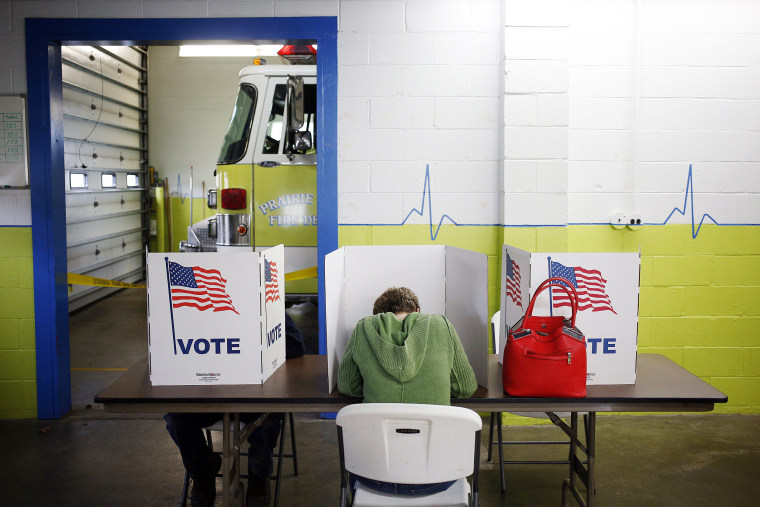 Image: Voters Cast Their Ballots For The 2016 U.S. Presidential Election