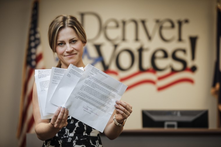 Image: Amber McReynolds is the Director of Elections for the City and County of Denver, Co