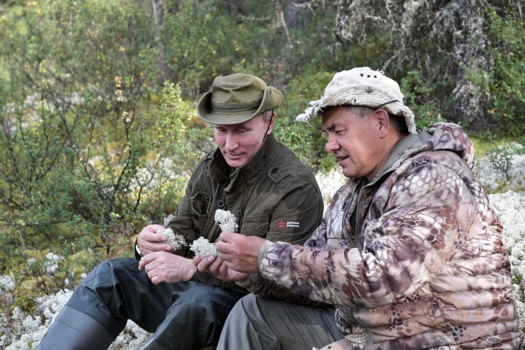 Image: Vladimir Putin and Sergei Shoigu