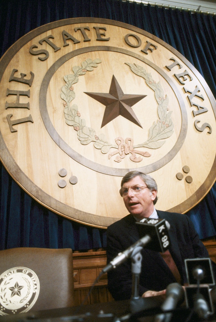 Image: Democratic Gov.-elect of Texas  Mark White