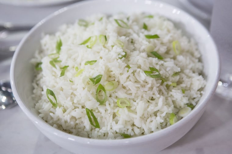 Lucinda Scala Quinn makes flavorful, fluffy coconut rice.