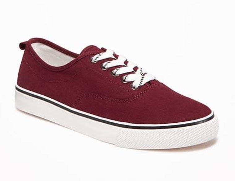 Canvas Lace-Up Sneakers for Boys