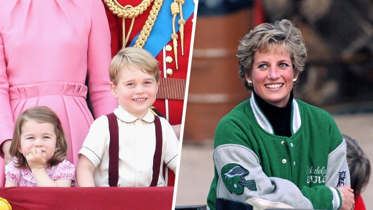 Princess Diana, Prince George, Princess Charlotte