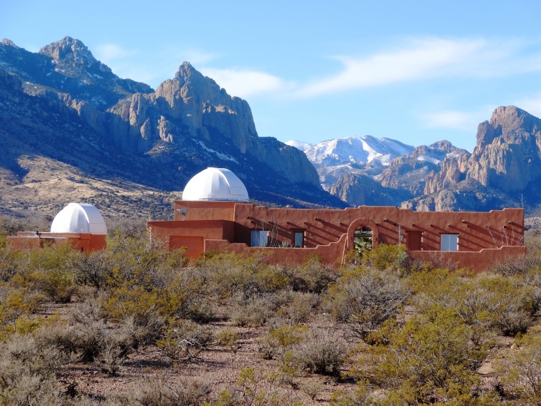 A home in Sky Village, in Portal, Arizona. 