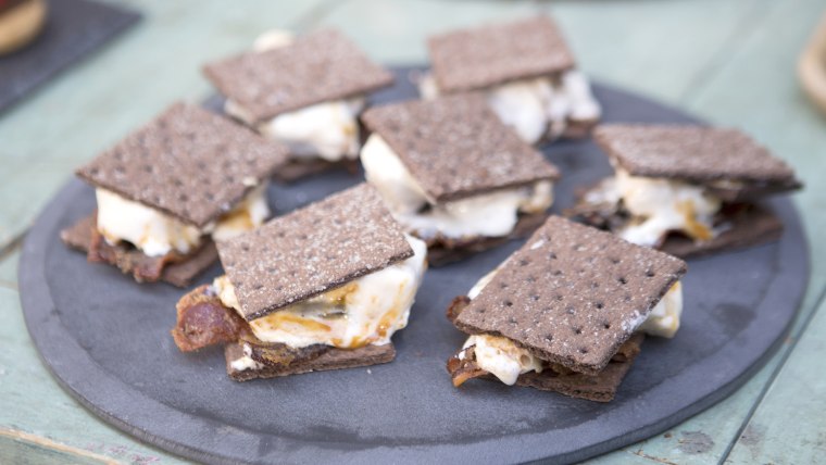 Brown Sugar Bacon Caramel S'mores