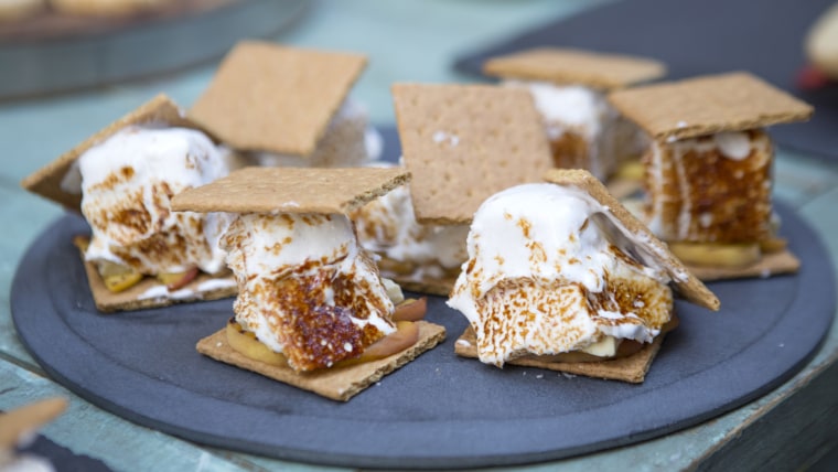 Jocelyn Delk-Adams' Peach White Chocolate S'mores