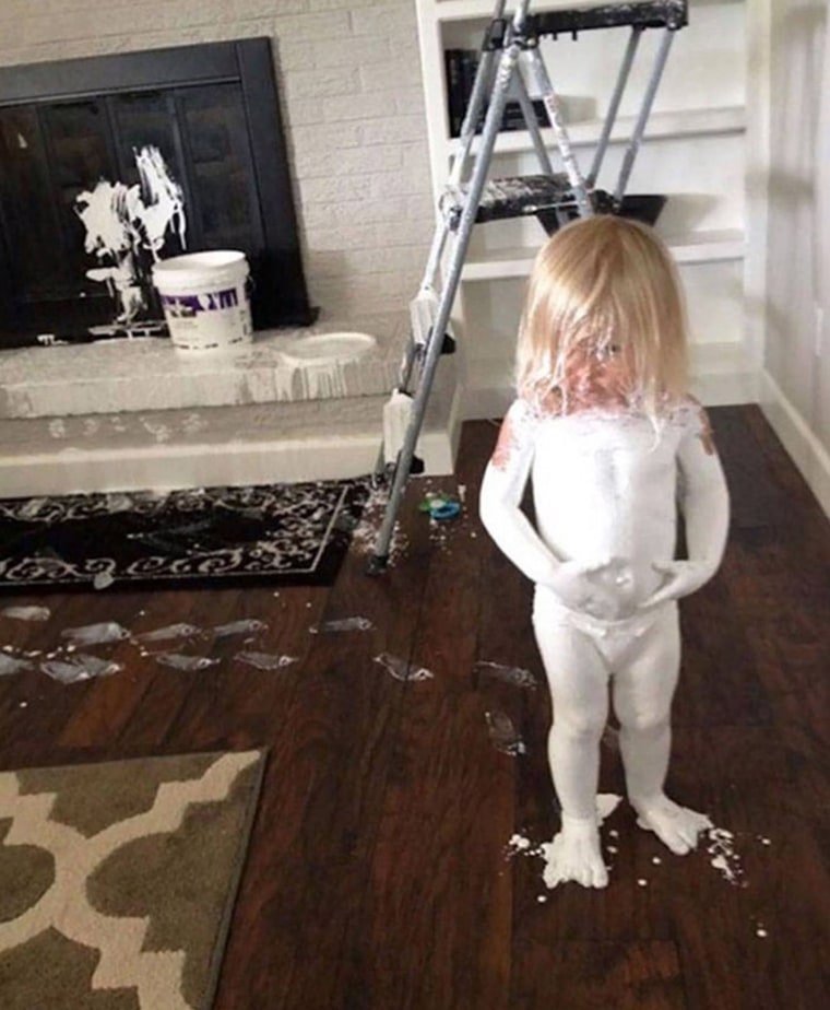 We know white is the color of innocence, but ...