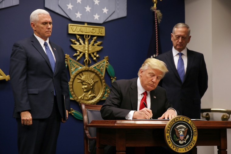 Image: President Donald Trump Travel Ban