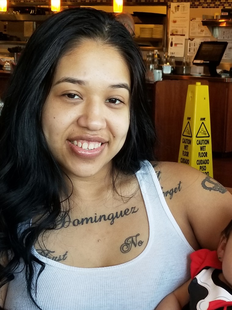 Cynthia Martinez, seen here at breakfast on Saturday July 15, 2017. This was the last time her mom and stepfather saw her alive.