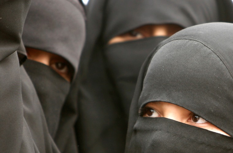 Image: Female students of a religious school 