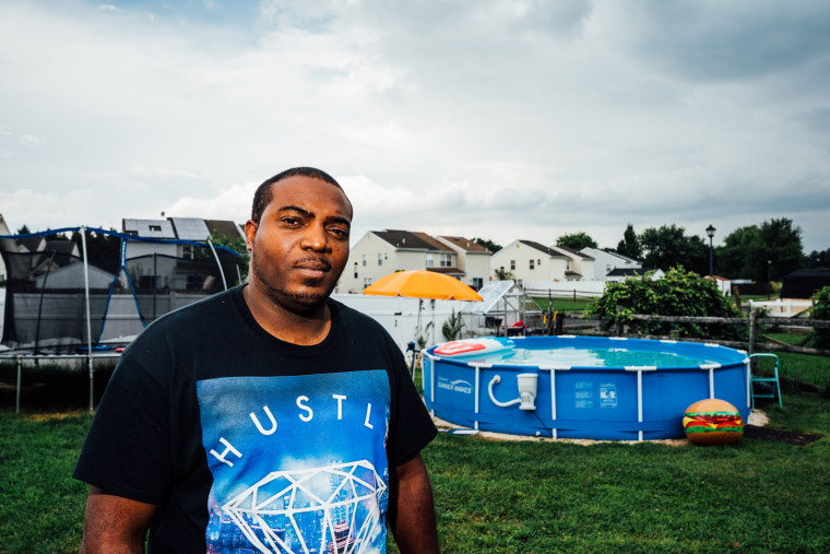 Image: Ryan Williams poses for a portrait at his Middletown, Del. home