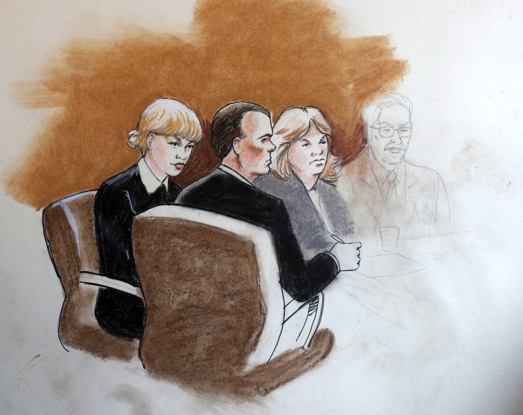 Image: Taylor Swift Courtroom Sketch