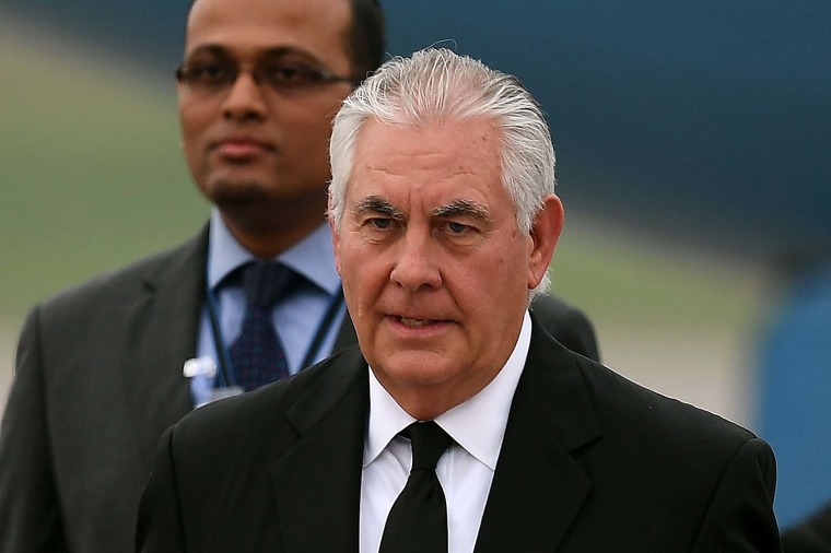 Image: US Secretary of State Rex Tillerson