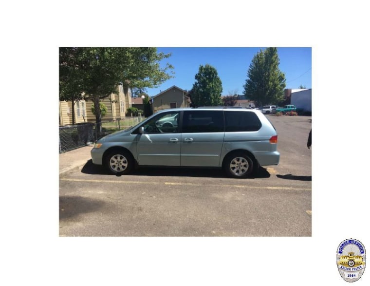 Alvarez-Olivera's van was found on Cleveland Street in Woodburn, Oregon at his ex-girlfriend's apartment.