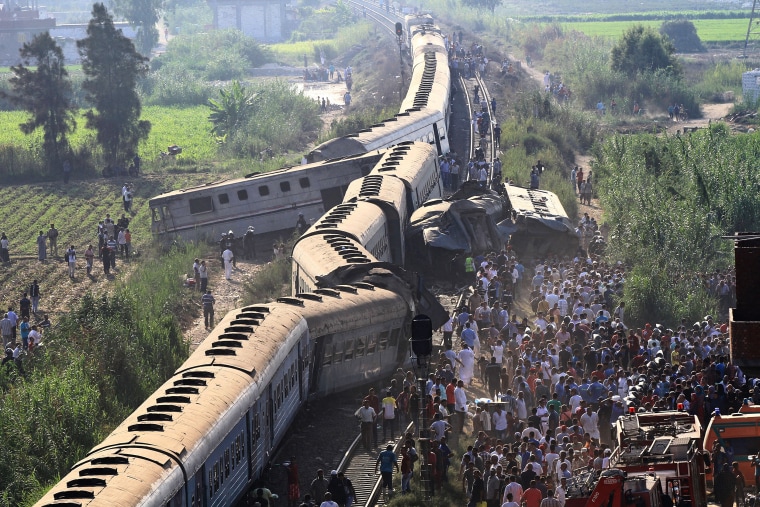 Image: Alexandria fatal train crash