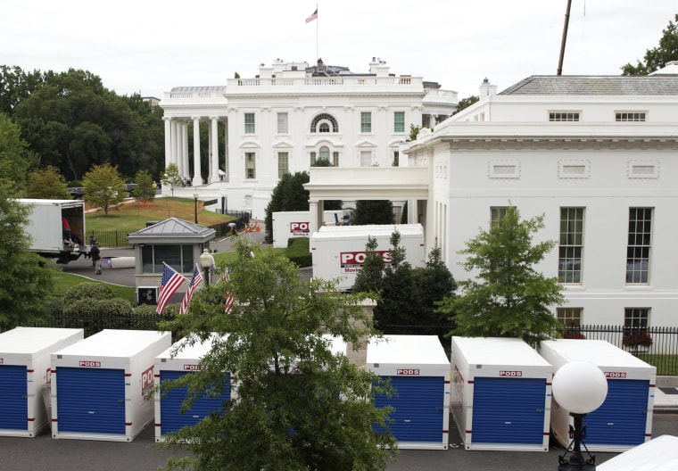 Image: Renovations at the White House