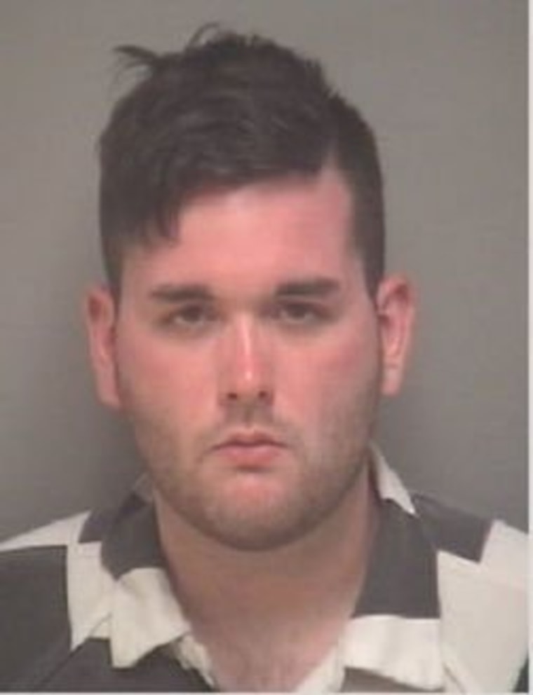 Image: James Alex Fields Jr. is seen in police handout photo after his arrest in Charlottesville