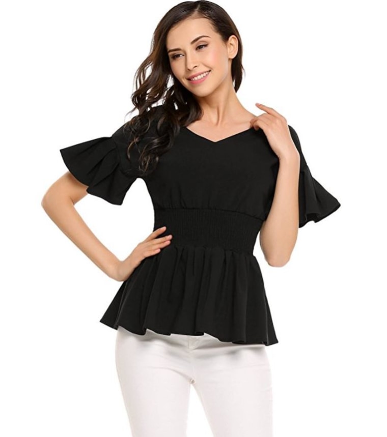 Peplum blouse