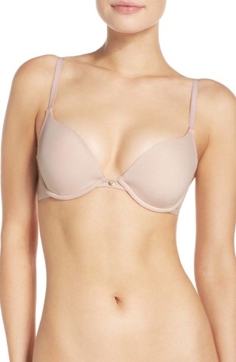 Natori Pristine Push-Up Convertible Plunge Bra