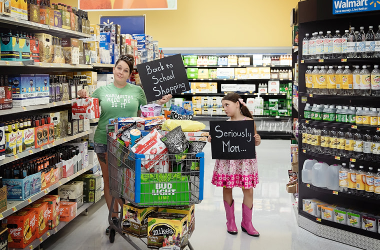 Jessi Kittrell and her daughter, Bailey, 7.