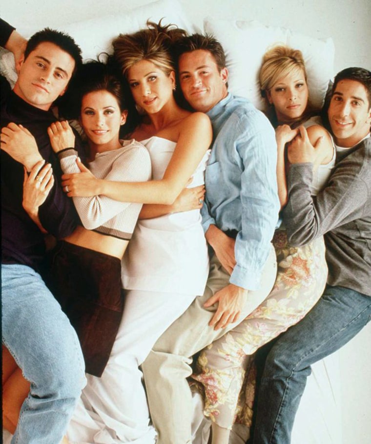 Image: 1996 THE CAST OF THE TV HIT SERIES "FRIENDS"