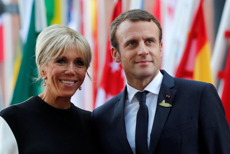 French First Lady Brigitte Macron On 24 Year Age Gap With Husband It 