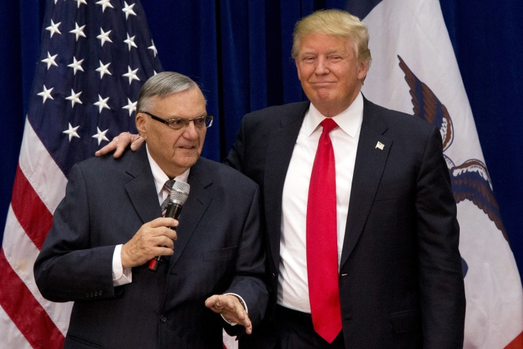 Image: Trump and Sheriff Joe Arpaio