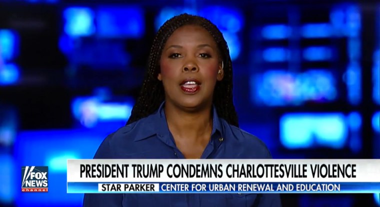 Star Parker appears on "Fox and Friends."