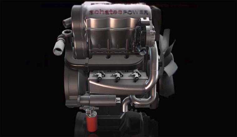 San Diego-based Achates Power is developing an opposed-piston engine that could be 50 percent more efficient than a regular direct-injection engine.
