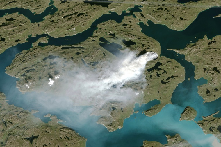 Image: Greenland Fire