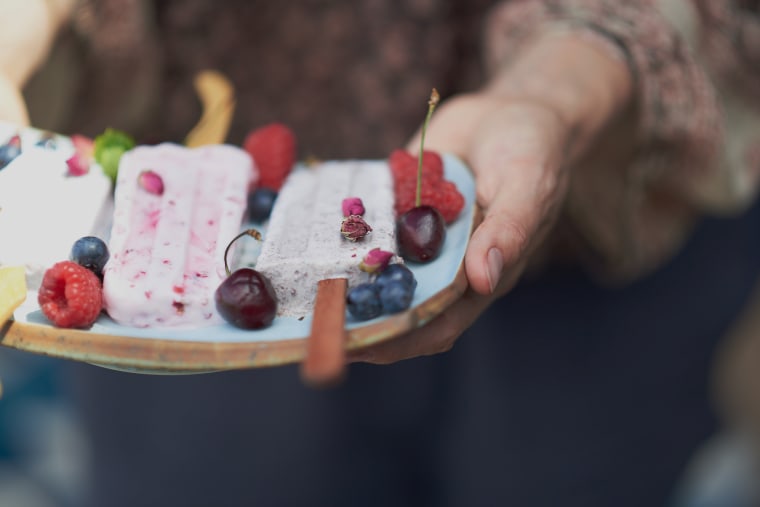 Put those lemon rinds to good use and whip up a batch of Fresh Berry Popsicles. 