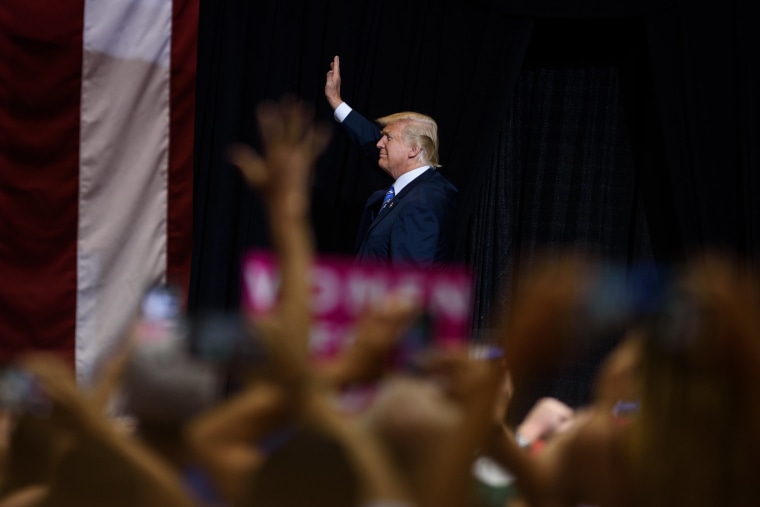 Image: President Trump Holds Rally In Huntington, West Virginia