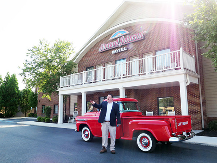 "I truly believe this place will be packed," said George Thacker, owner of the Howard Johnson motel.