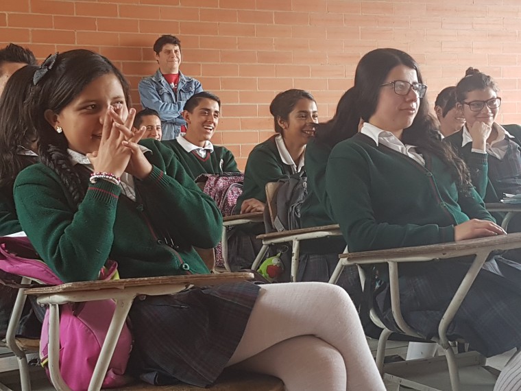 Image: Students in Colombia