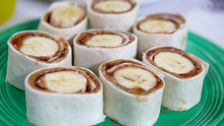 Justin Chapple's back to school hacks. PB&amp;J Roll-Ups