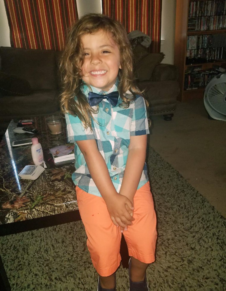 Four year old Jabez Oates is banned from a public school in Texas because his hair is too long for the dress code for boys.