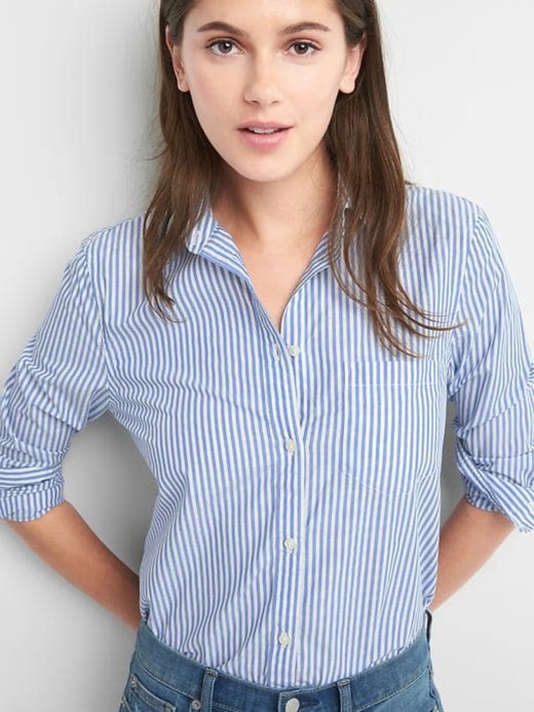 Stripe Poplin Shirt