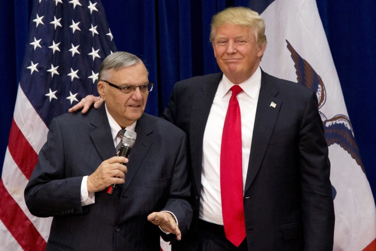 Image: Trump and Sheriff Joe Arpaio