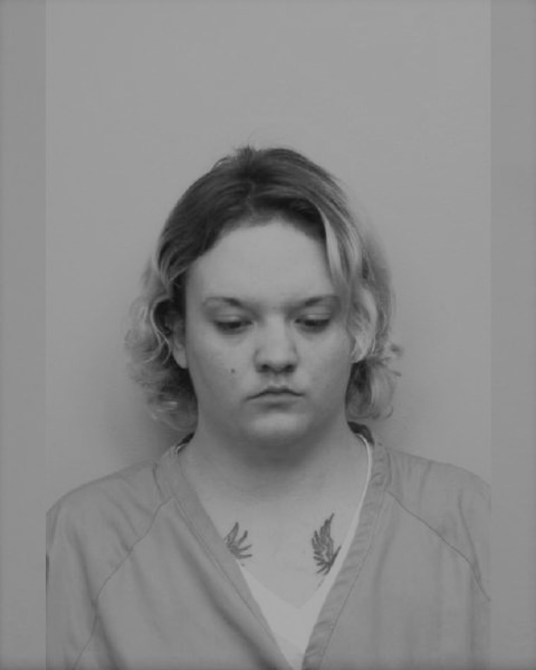 A mug shot of Angela King from when she was in prison in 1999.