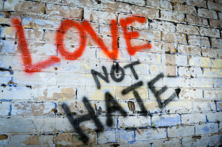 Image: Love not Hate Wall